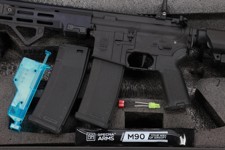 Страйкбольна штурмова гвинтівка Specna Arms SA-E23 EDGE HAL 2 ETU Gen. 2 Black - изображение 19