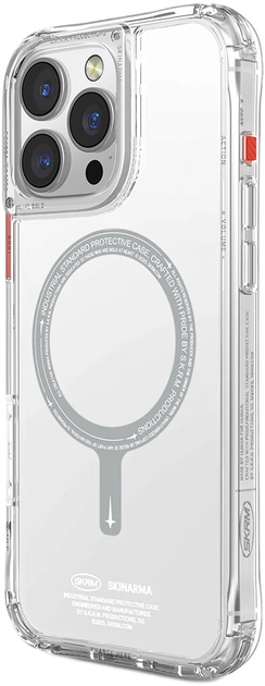 Etui SkinArma Saido Mag Charge do Apple iPhone 16 Pro Transparent (8886461246001) - obraz 3