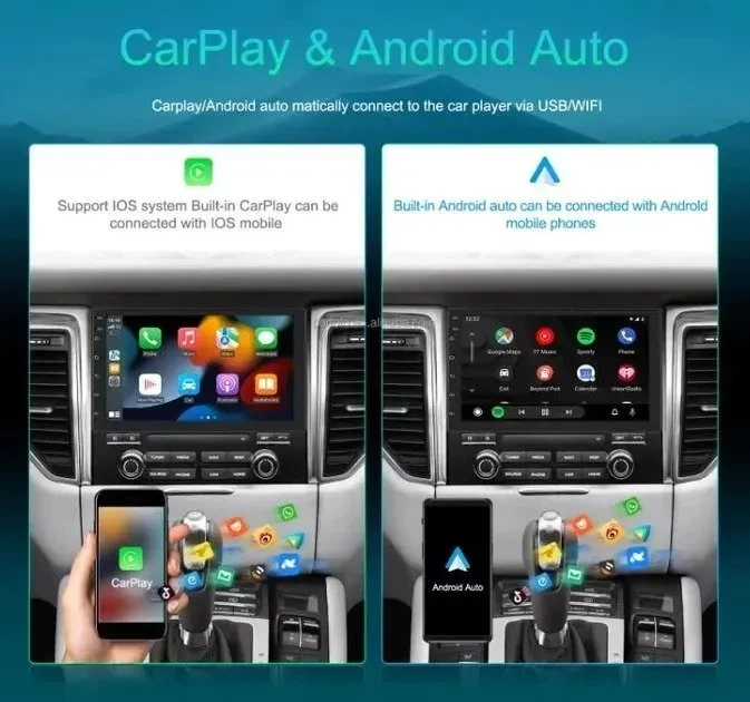 Автомагнитола Rimoody Car Radio / 2 DIN / 10'' / 2/32GB / USB / WI-FI / GPS / Bluetooth / Android13 / Black Б/В - изображение 5