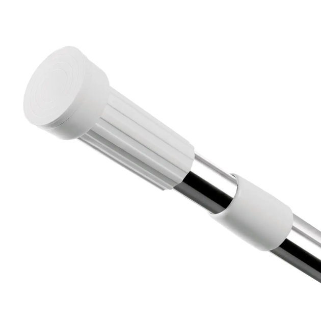 Карниз для ванной Frap F8902 110-200 см телескопический, нержавеющая сталь, хром (1037824) - изображение 2