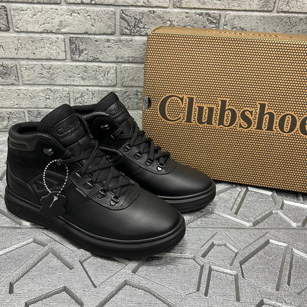 Мужские ботинки Clubshoes кожаные черные 41 - Фото 2 Мужские ботинки Clubshoes кожаные черные 41 - изображение 2