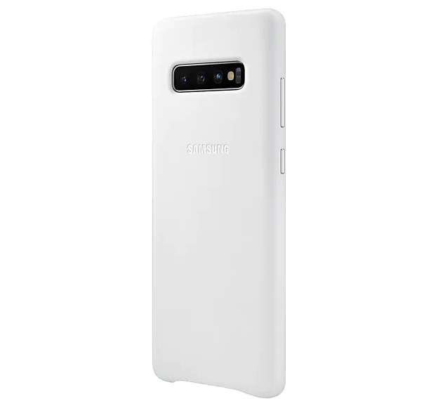 Чохол Leather Cover для Samsung Galaxy S10 Plus (G975) (EF-VG975LWEGRU) White - Фото 2 Чохол Leather Cover для Samsung Galaxy S10 Plus (G975) (EF-VG975LWEGRU) White - зображення 2