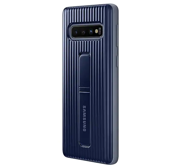Чохол Protective Standing Cover для Samsung Galaxy S10 (G973) (EF-RG973CBEGRU) Black - изображение 3