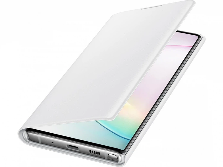 Чохол-книжка LED View Cover для Samsung Galaxy Note 10 (N970) (EF-NN970PWEGRU) White - зображення 2