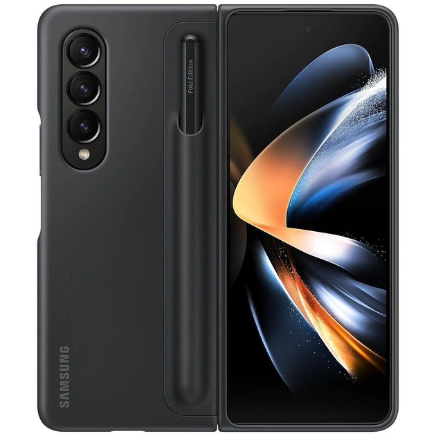 Чохол Standing Cover with S Pen для Samsung Galaxy Fold 4 (F936) (EF-OF93PCBEGUA) Black - Фото 1 Чохол Standing Cover with S Pen для Samsung Galaxy Fold 4 (F936) (EF-OF93PCBEGUA) Black - изображение 1