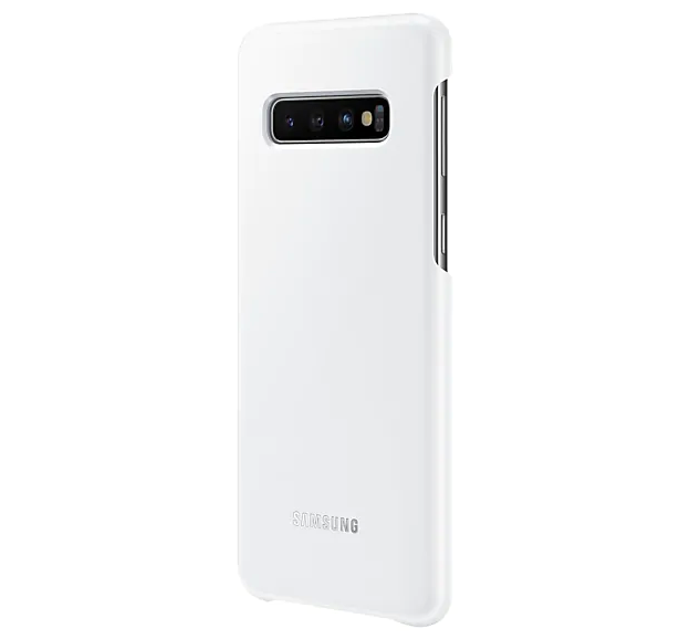 Чохол LED Cover для Samsung Galaxy S10 (G973) (EF-KG973CWEGRU) White - зображення 3