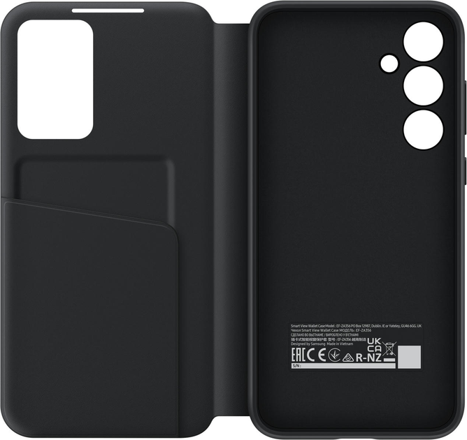 Чохол-книжка Smart Clear View Cover для Samsung Galaxy A35 (A356) (EF-ZA356CBEGWW) Black - зображення 5