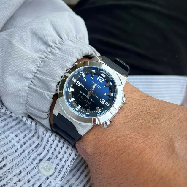 Наручні годинники CASIO AMW-870A-2AVDF - Фото 3 Наручні годинники CASIO AMW-870A-2AVDF - зображення 3