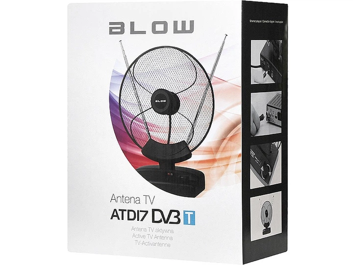 ТВ-антена Prolech 9500 DVB-T внутрішня ATD17 активна (5900804002895) - зображення 4