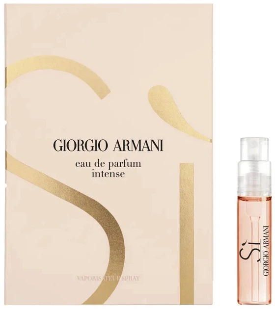 Парфумована вода для жінок Giorgio Armani Si Intense пробник 1.2 мл - Фото 1 Парфумована вода для жінок Giorgio Armani Si Intense пробник 1.2 мл - зображення 1