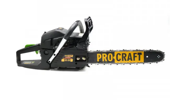 Бензопила ProCraft GS50 (1 шина, 1 ланцюг 40) (600501) - зображення 5