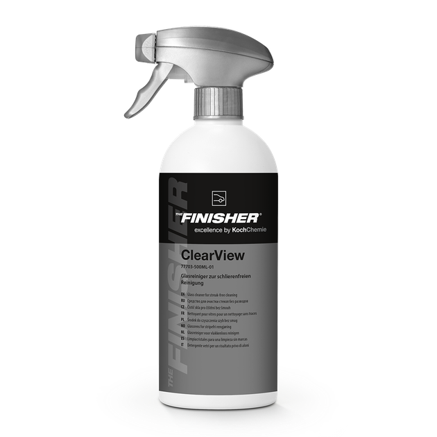 Средство для чистки стекол ClearView THE FINISHER от KochChemie 500 мл - Фото 1 Средство для чистки стекол ClearView THE FINISHER от KochChemie 500 мл - изображение 1