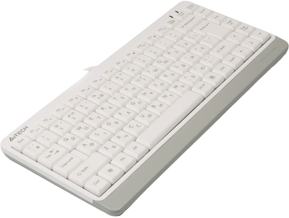 Клавіатура A4Tech FK11 White - Фото 2 Клавіатура A4Tech FK11 White - изображение 2