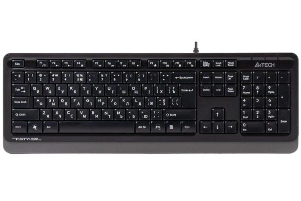 Клавіатура A4Tech FK10 USB Grey - зображення 3