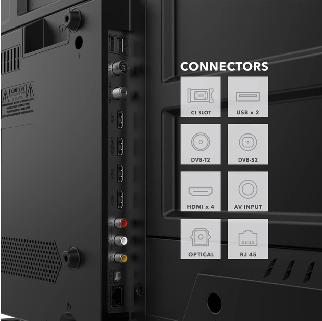 Telewizor Smart Tech 43" 43QG02V - obraz 6