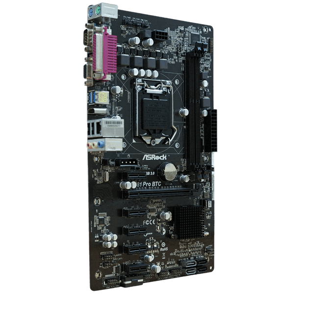 Материнська плата ASRock H81 Pro BTC LGA 1150 (H81 Pro BTC) Б/В - изображение 2