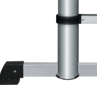 Драбина розкладна алюмінієва VOREL телескопічна 3.8 м 48 x 8 x 380 см 17701 (5906083177019) - зображення 6