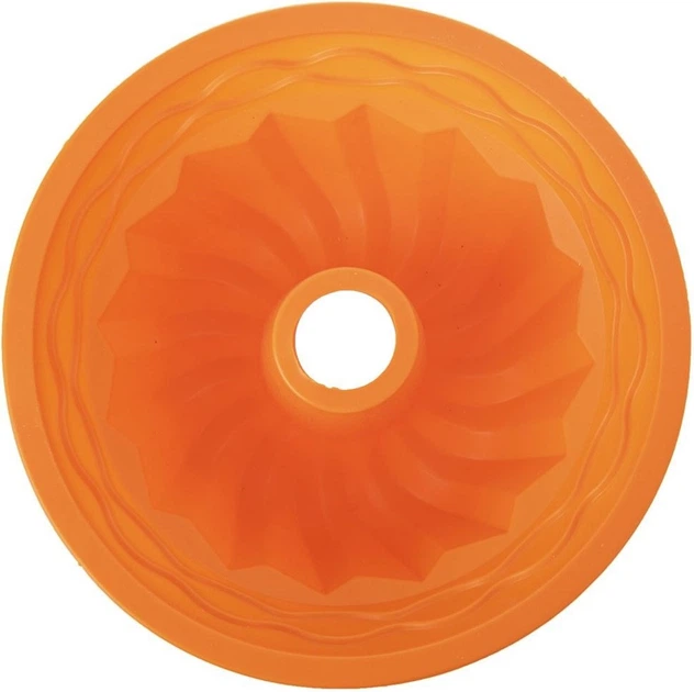 Форма для кексів Orion Sillinie силіконова з отвором помаранчева 23.5 см (8592381169824) - зображення 3