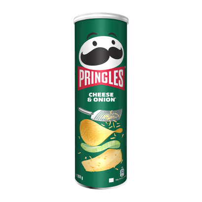 Чипсы Pringles Cheese & Onion 165g - Фото 1 Чипсы Pringles Cheese & Onion 165g - изображение 1
