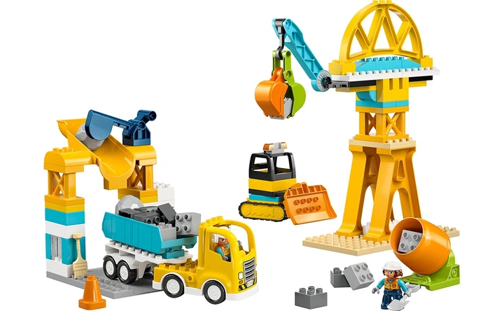Конструктор LEGO 3-в-1 Будівельний майданчик і техніка 84 деталей (10476) - изображение 3