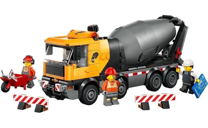 Конструктор LEGO Бетонозмішувач 371 деталей (60478) - изображение 3