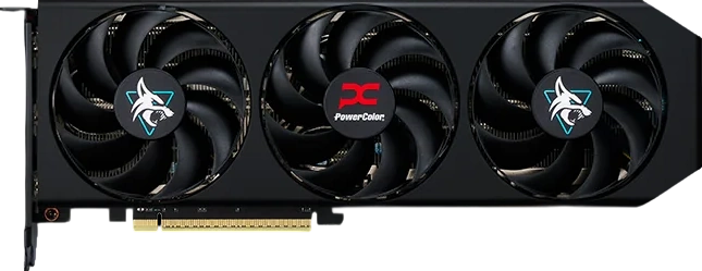 Видеокарта AMD Radeon RX 9060 XT 16GB PowerColor Hellhound (RX9060XT 16G-L/OC) - Фото 1 Видеокарта AMD Radeon RX 9060 XT 16GB PowerColor Hellhound (RX9060XT 16G-L/OC) - изображение 1