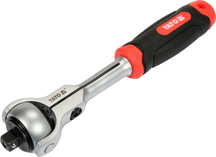 Grzechotka YATO 72 zęby 3/8" 195 mm YT-07201 (5906083104466)  - obraz 5