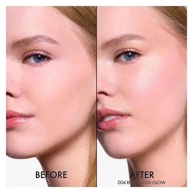 Палетка из румян и хайлайтера Dior Backstage Glow Maximizer Palette 004 Rose Gold Glow 10g - Фото 5 Палетка из румян и хайлайтера Dior Backstage Glow Maximizer Palette 004 Rose Gold Glow 10g - изображение 5