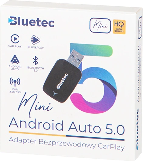 Bezprzewodowy adapter Blow Bluetec mini do CarPlay i AndroidAuto 5.0 (5900804152484) - obraz 3