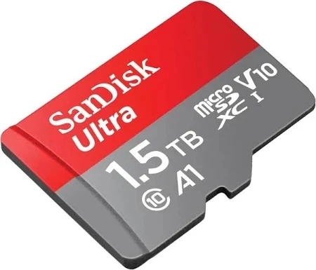 Карта пам'яті SanDisk Ultra microSDXC 1.5TB Class 10 + Adapter SD (SDSQUAC-1T50-GN6MA) - зображення 2