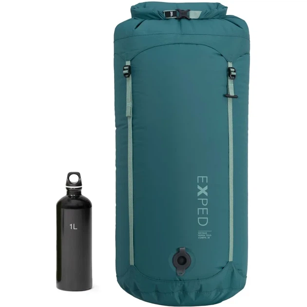 Гермомешок туристический для сплава или похода Exped Drybag Versa Telecompression 36 Cypress (100079714) - Фото 2 Гермомешок туристический для сплава или похода Exped Drybag Versa Telecompression 36 Cypress (100079714) - изображение 2