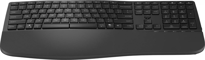 Klawiatura bezprzewodowa HP 680 Comfort Dual-Mode Wireless Black (8T6L8AA) - obraz 2