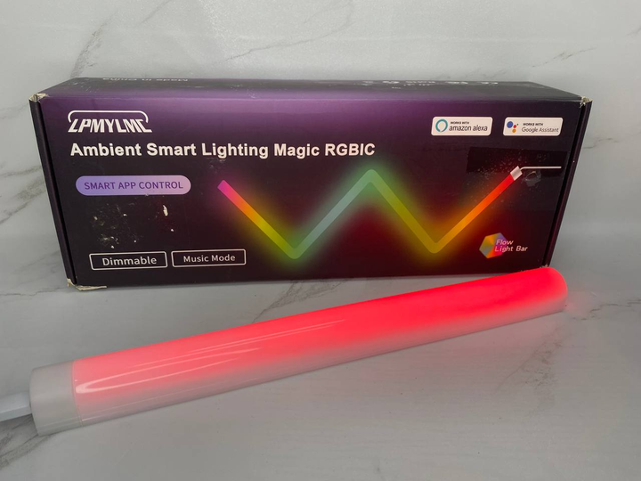 Б/в Настінний світильник LPMYLMC Bluetooth USB interface with app (7) white - зображення 8