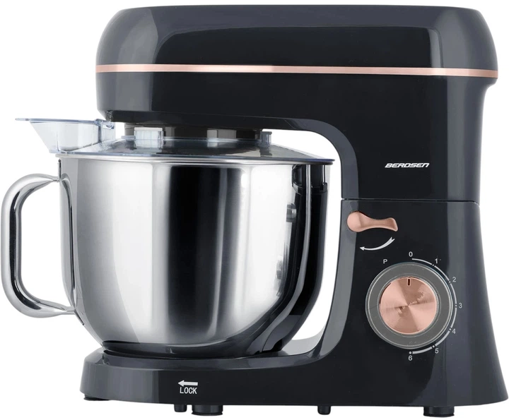 Mikser planetarny Berdsen BD-756 Czarny z miedzią - obraz 2