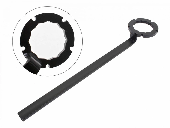 Ключ для фиксации шкива распредвала Subaru EJ20/EJ25, М60х12гр. 48см. ASTA A-80051 (Код6920) - изображение 5