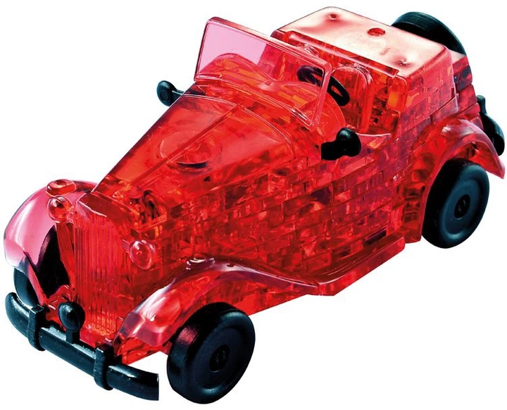 Puzzle 3D Crystal HCM Kinzel Automobil Czerwony 53 elementy (4018928591353) - obraz 2