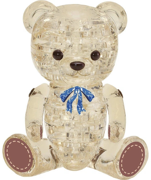 Puzzle 3D Crystal HCM Kinzel Miś Biały 48 elementów (4018928591919) - obraz 2