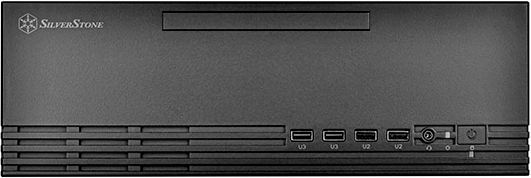 Obudowa SilverStone ML11B Micro-ATX Black (SST-ML11B) - obraz 3