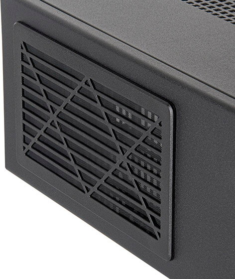 Obudowa SilverStone ML11B Micro-ATX Black (SST-ML11B) - obraz 11
