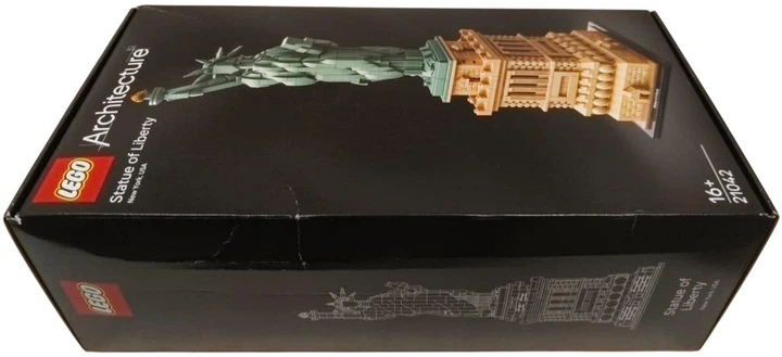 Zestaw klocków LEGO Architecture Statua Wolności 1685 elementów (21042) (955555915128282) - Outlet - obraz 4