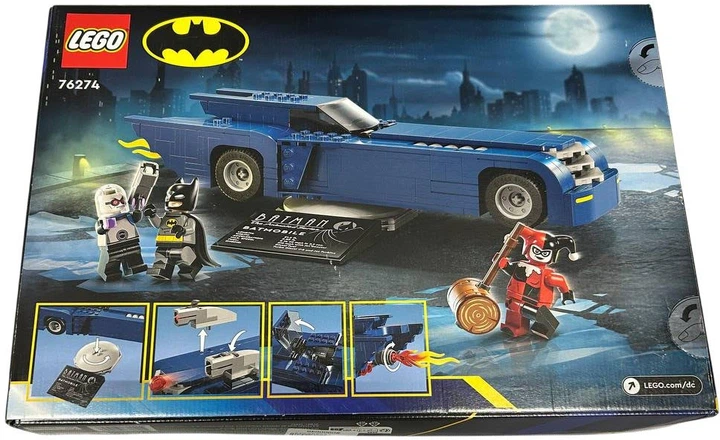 Zestaw klocków LEGO DC Batman z Batmobilem kontra Harley Quinn i Mr. Freeze 435 elementów (76274) (955555909000463) - Outlet - obraz 2