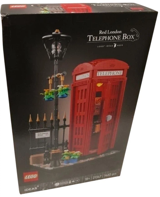 Конструктор LEGO Ideas Червона лондонська телефонна будка 1460 деталей (21347) (955555914527518) - Уцінка - зображення 5