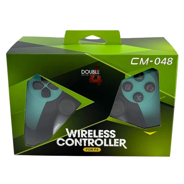 Геймпад PS4/PS5 DOUBLEMOTOR CM-048 Bluetooth бірюзовий - Фото 2 Геймпад PS4/PS5 DOUBLEMOTOR CM-048 Bluetooth бірюзовий - зображення 2