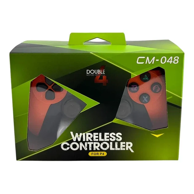 Геймпад PS4/PS5 DOUBLEMOTOR CM-048 Bluetooth Помаранчевий - зображення 2