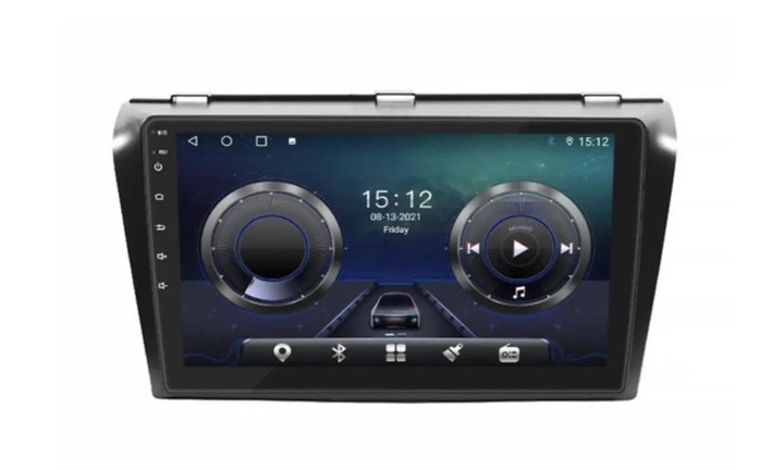 Магнітола для Mazda 3 2004-2009 (4+64 ГБ) на Android | QLED-екран, GPS, Bluetooth та 4G камера в подарунок (АММ-М3-09-4) - зображення 3