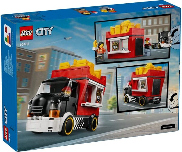 Конструктор LEGO City Фудтрак з картоплею-фрі (60488) - Фото 9 Конструктор LEGO City Фудтрак з картоплею-фрі (60488) - зображення 9