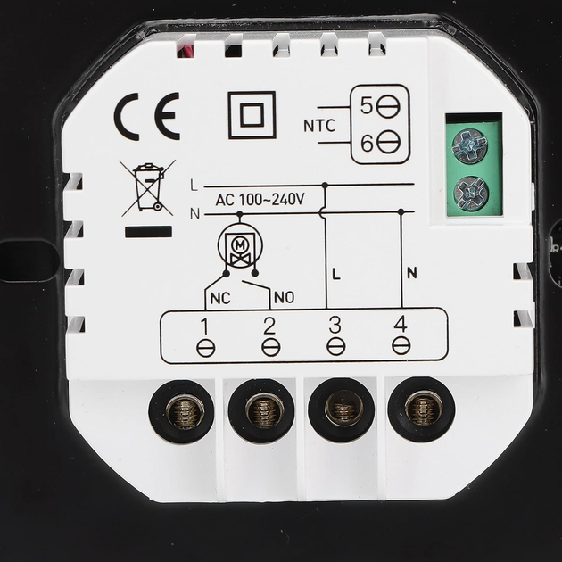 Витринный образец Домашний термостат с подсветкой Смарт термостат wifi smart thermosstat Google assistant Amazon Alexa - изображение 7