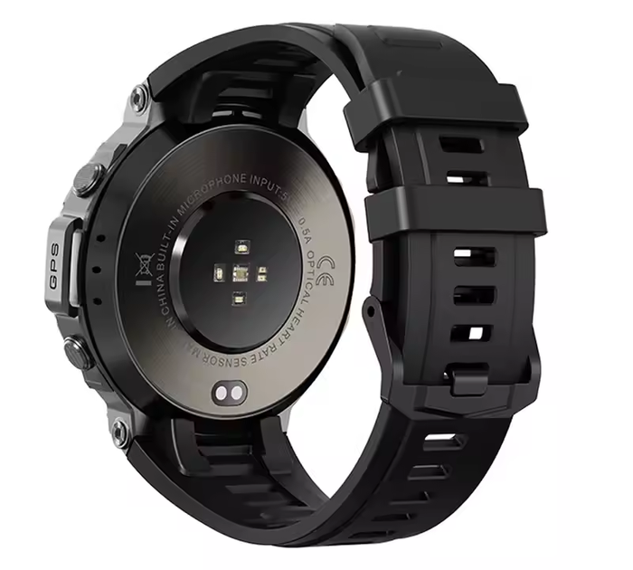 Смарт годинник T Rex 3 з GPS трекером, компасом протиударні IP68 для військових MIL-STD-810H США + гідрогелева плівка - изображение 2