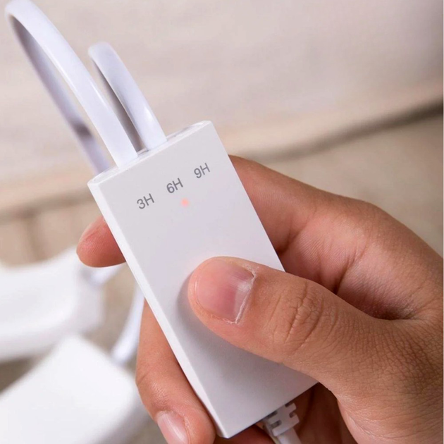 Компактна USB-сушарка для взуття 170 Вт 30x50 см із таймером дезодорацією білий пластик - Фото 7 Компактна USB-сушарка для взуття 170 Вт 30x50 см із таймером дезодорацією білий пластик - зображення 7