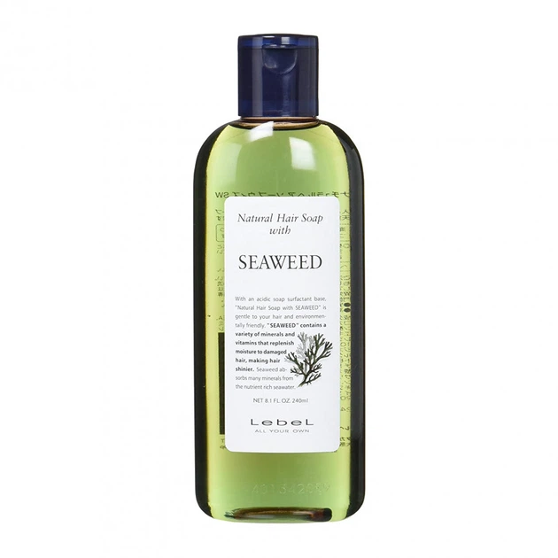 Шампунь з екстрактами морських водоростей LEBEL Natural Hair Soap with Seaweed Shampoo 240 мл - Фото 1 Шампунь з екстрактами морських водоростей LEBEL Natural Hair Soap with Seaweed Shampoo 240 мл - зображення 1